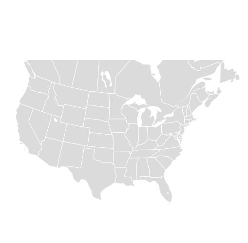 qualifying sectional map, location North America